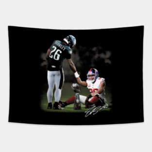 Saquon Barkley Past And Present Tapestry