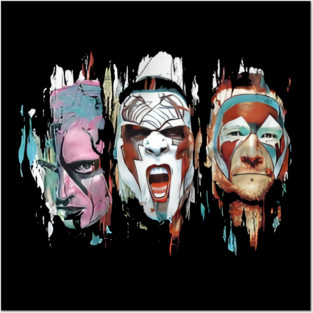 Darby Allin, Sting & Cm Punk War Paint 2 Posters and Art