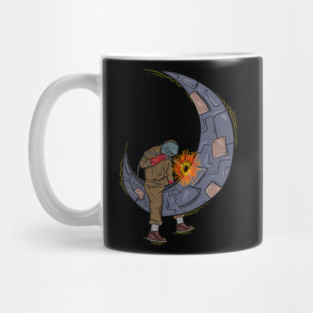 Welder Moon Mug