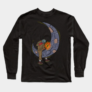 Welder Moon Long Sleeve T-Shirt
