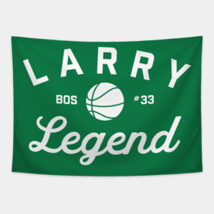 Larry Bird Larry Legend Boston Celtics Tapestry