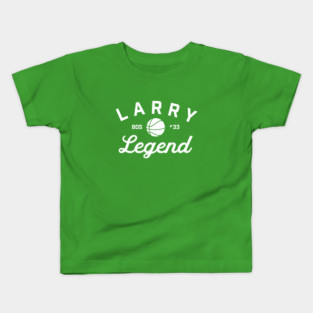 Larry Bird Larry Legend Boston Celtics Kids T-Shirt