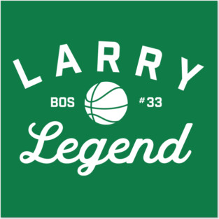 Larry Bird Larry Legend Boston Celtics Posters and Art