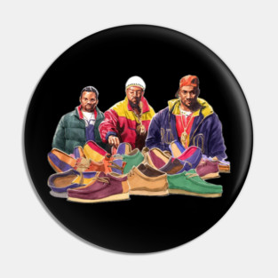 Ghostface Ironman Album Pin