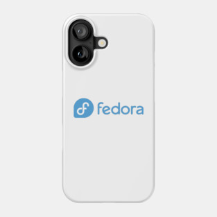Fedora Linux Phone Case