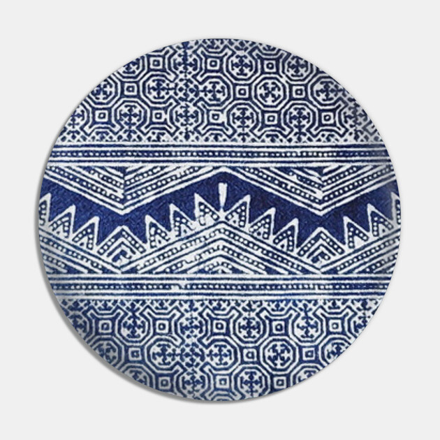 Mhong Tribe Style Tee, Ethnic Print T-Shirt Pin by Pimcolle