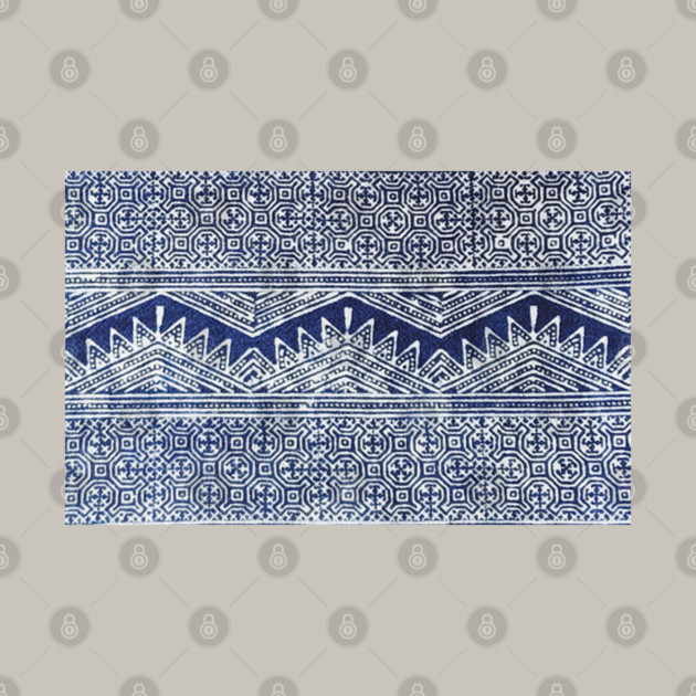 Mhong Tribe Style Tee, Ethnic Print T-Shirt by Pimcolle