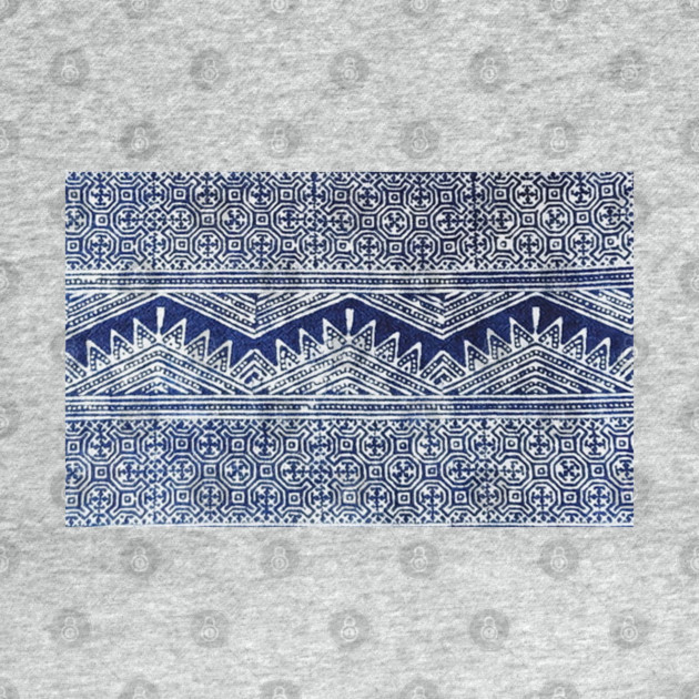 Mhong Tribe Style Tee, Ethnic Print T-Shirt by Pimcolle