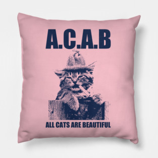 all cats are beautiful Pillow