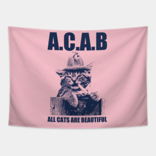 all cats are beautiful Tapestry