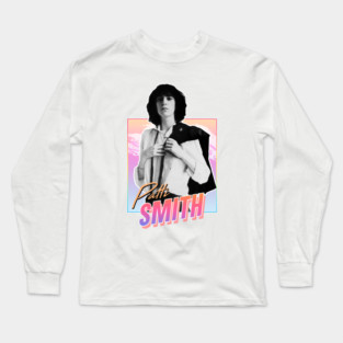 Patti Smith - Retro Long Sleeve T-Shirt