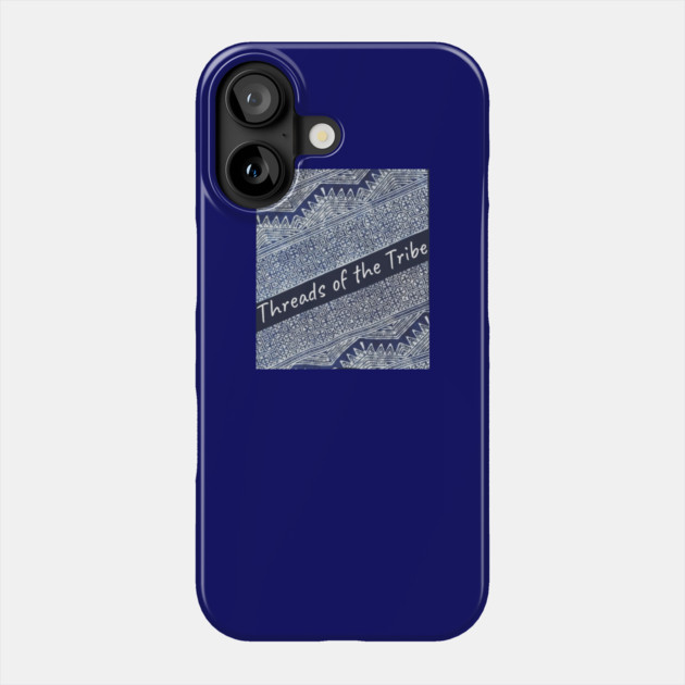 Threads of the Tribe – Hmong Batik Pattern Phone Case by Pimcolle