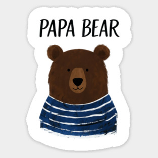 Cute Bear Design for Father's Day Magnet
