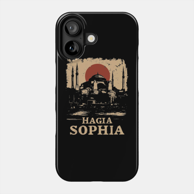 Hagia Sophia Architecture | Historic Istanbul Art Phone Case by TuncGK