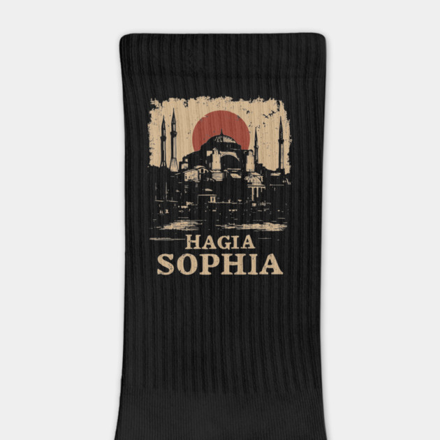 Hagia Sophia Architecture | Historic Istanbul Art by TuncGK