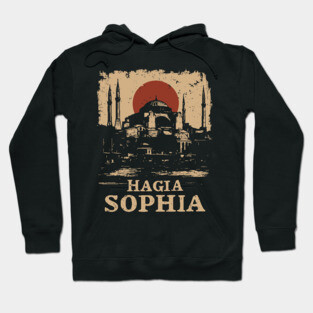 Hagia Sophia Architecture | Historic Istanbul Art Hoodie