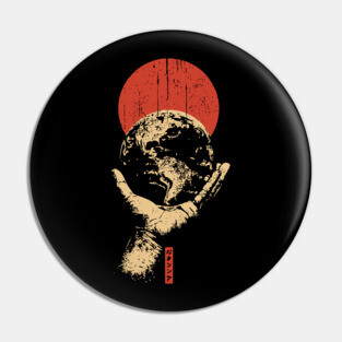 Gentle Earth Guardian | Environmental Protection Art Pin