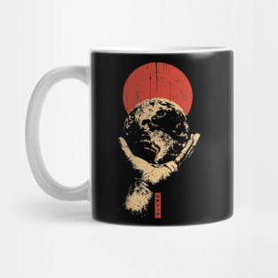 Gentle Earth Guardian | Environmental Protection Art Mug
