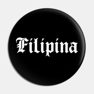 Filipina Pin