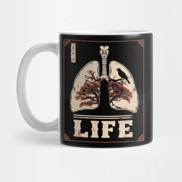 Life in Lungs | Anatomical Breath Art by TuncGK