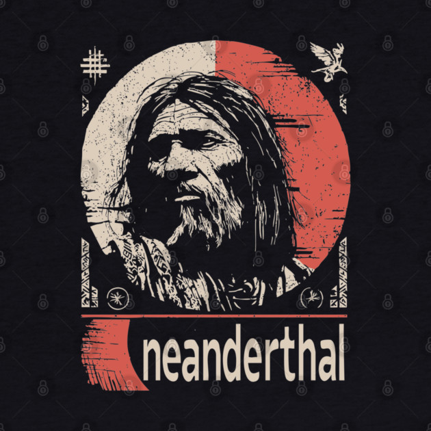 Neanderthal Ancestor | Human Evolution Art by TuncGK