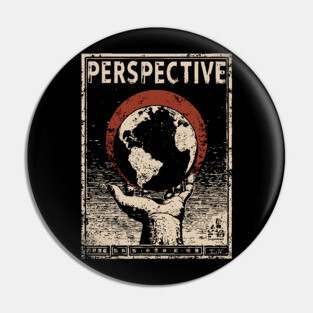 Perspective Profiles | Psychological Vision Art Pin