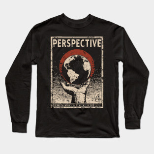 Perspective Profiles | Psychological Vision Art Long Sleeve T-Shirt