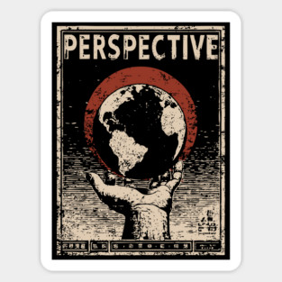 Perspective Profiles | Psychological Vision Art Sticker
