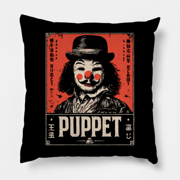 Master Puppet | Dark Control Art Pillow by TuncGK