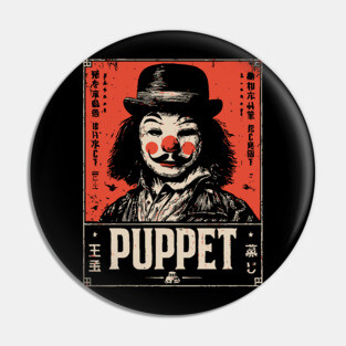Master Puppet | Dark Control Art Pin