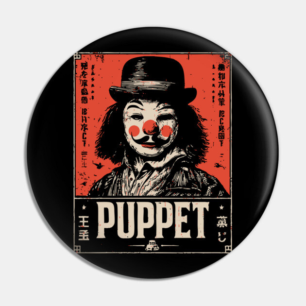 Master Puppet | Dark Control Art Pin by TuncGK