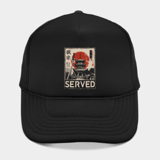 Served Asian Temple | Eastern Philosophy Art Hat
