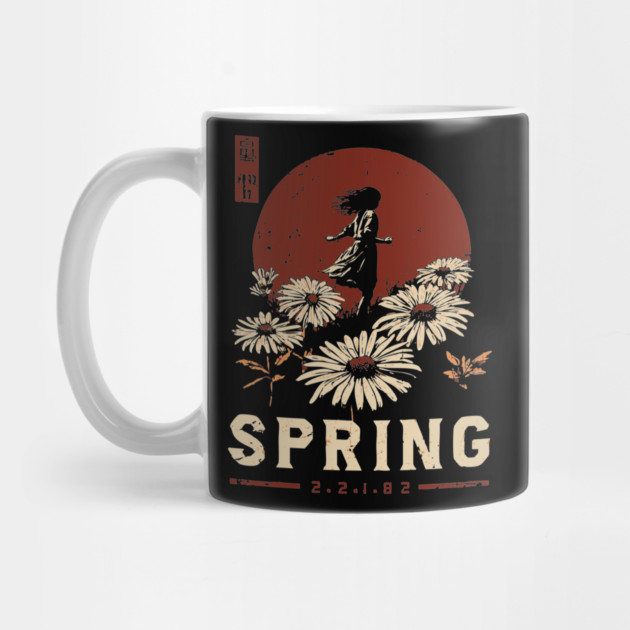 Spring Daisy Bloom | Seasonal Rebirth Art by TuncGK