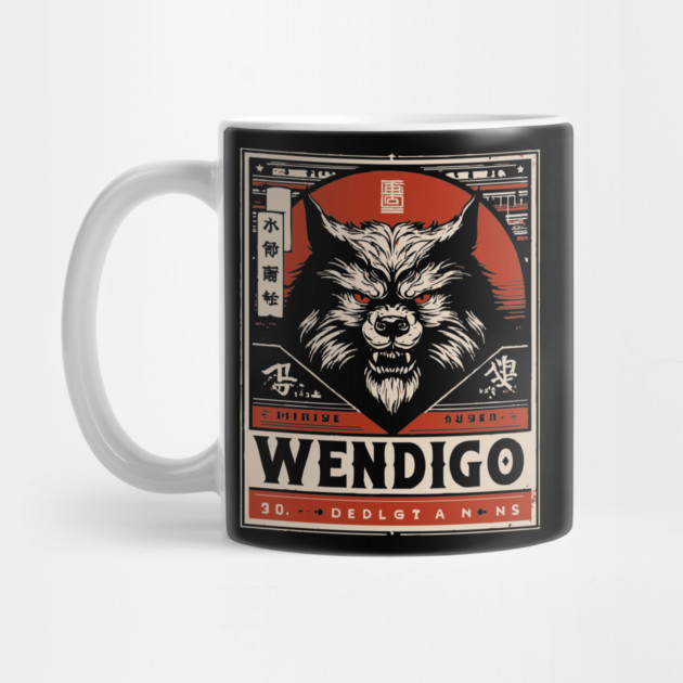 Wendigo Spirit | Native Folklore Horror Art by TuncGK