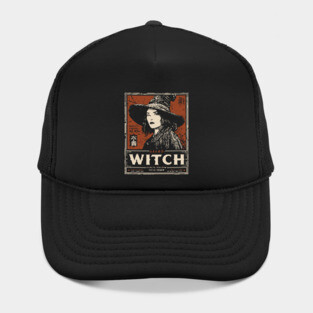 Modern Witch Portrait | Feminine Power Art Hat