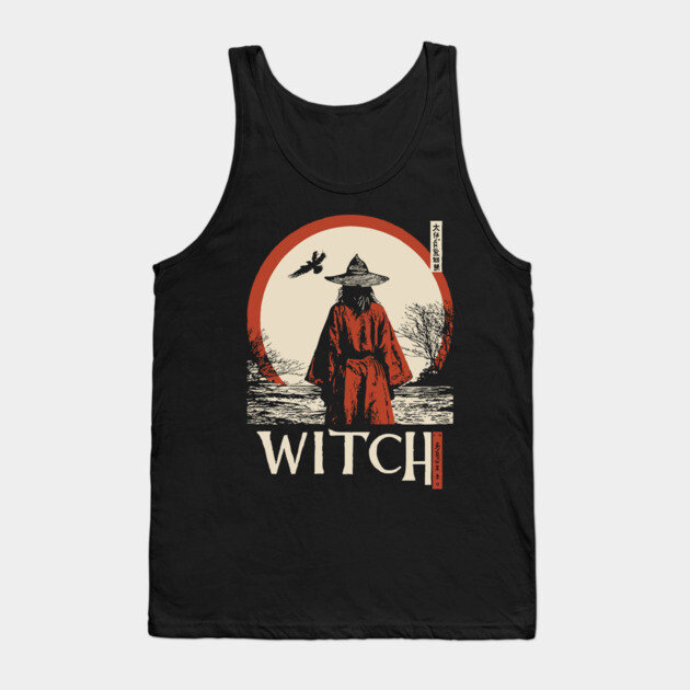 Wandering Witch | Mystical Journey Art Tank Top by TuncGK
