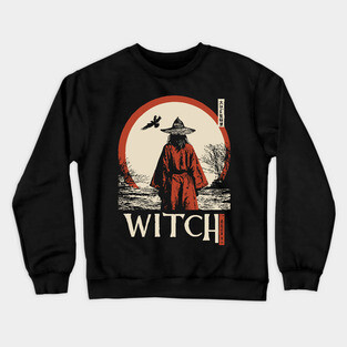 Wandering Witch | Mystical Journey Art Crewneck Sweatshirt