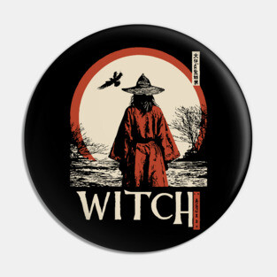 Wandering Witch | Mystical Journey Art Pin