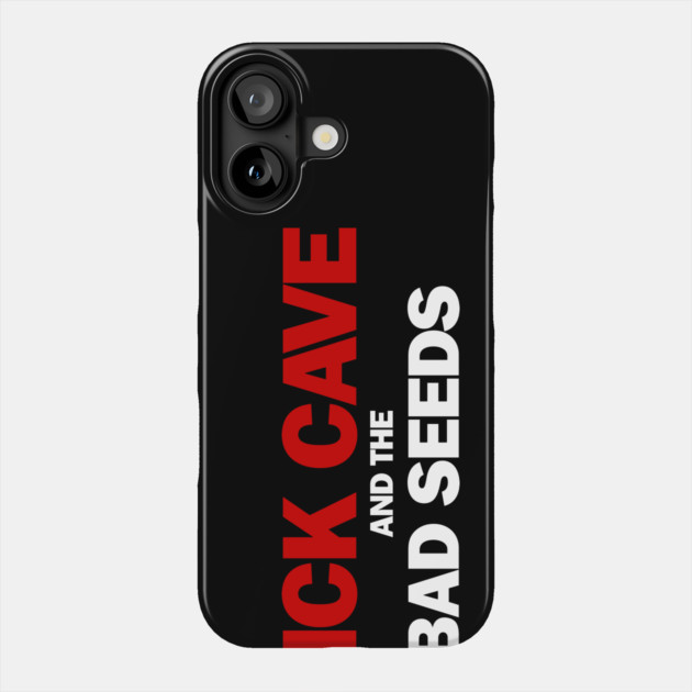 Nick Cave & the Bad Seeds Fan Art Phone Case by Timeless Chaos