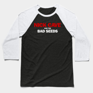Nick Cave & the Bad Seeds Fan Art Baseball T-Shirt