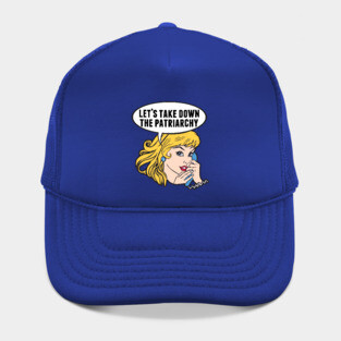 Funny Retro Feminist Anti Patriarchy Hat