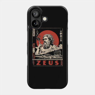 Zeus Thunder God | Greek Mythology Art Phone Case