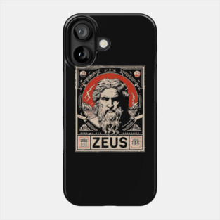 Zeus Portrait | Olympian Wisdom Art Phone Case