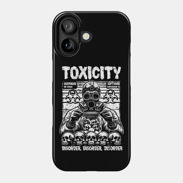 TOXICITY Phone Case by artslaves
