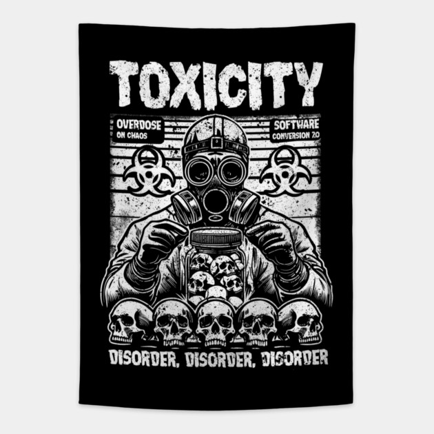 TOXICITY Tapestry by artslaves