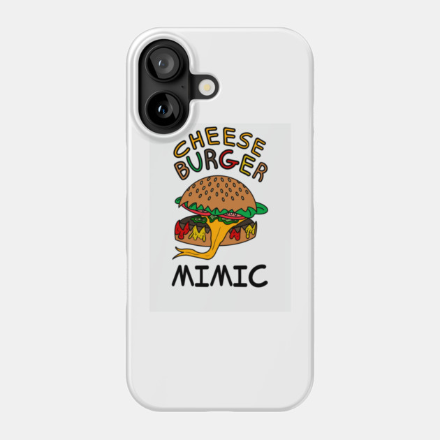 Cheeseburger Mimic Phone Case by Lou Johnson