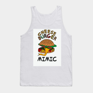 Cheeseburger Mimic Tank Top