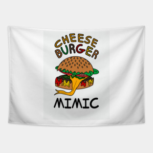 Cheeseburger Mimic Tapestry