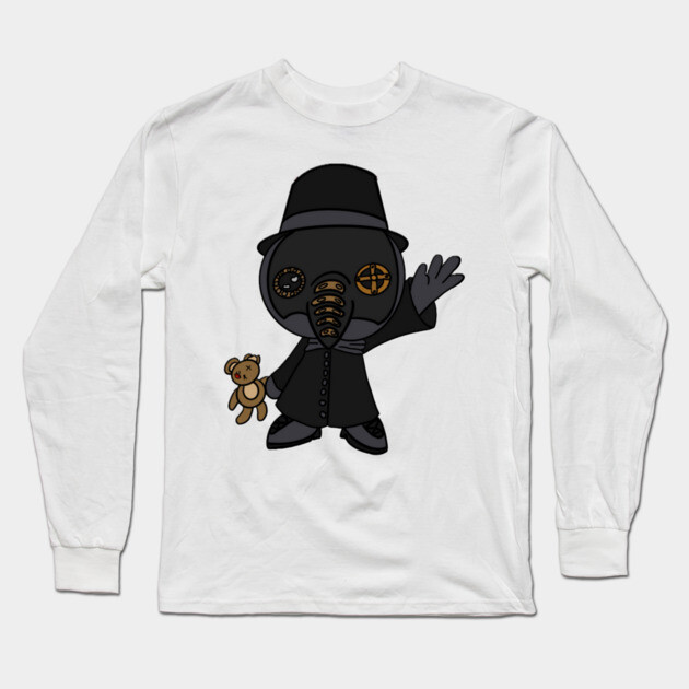 Little Plague Long Sleeve T-Shirt by Lou Johnson