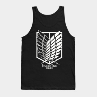 Scout Regiment Emblem – Attack on Titan / 進撃の巨人 Tank Top